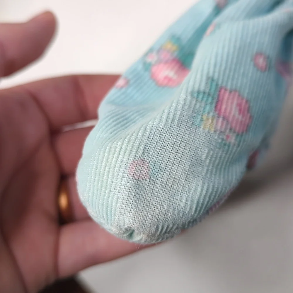 Vintage OshKosh floral overalls 6-9 months USA made